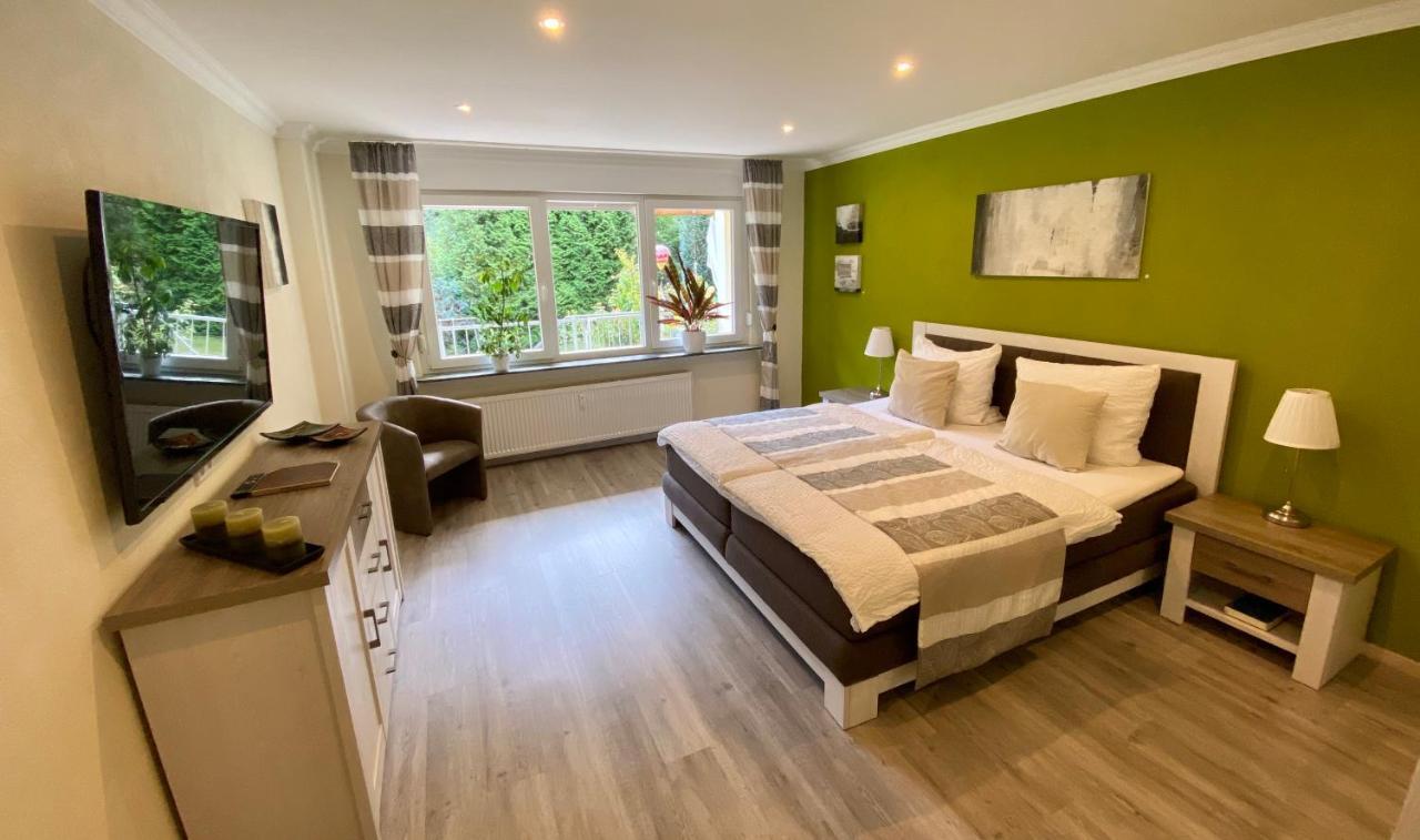 Roosartige Ferien - Ferienwohnung Am Weiherturm Bacharach Extérieur photo